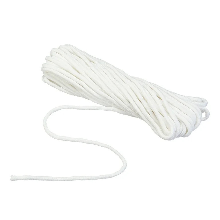 Mainstays Braided Polyester Outdoor Clothesline, 50 feet, White Clothes Line | Walmart (US)