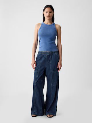High Rise Utility Easy Jeans | Gap (US)