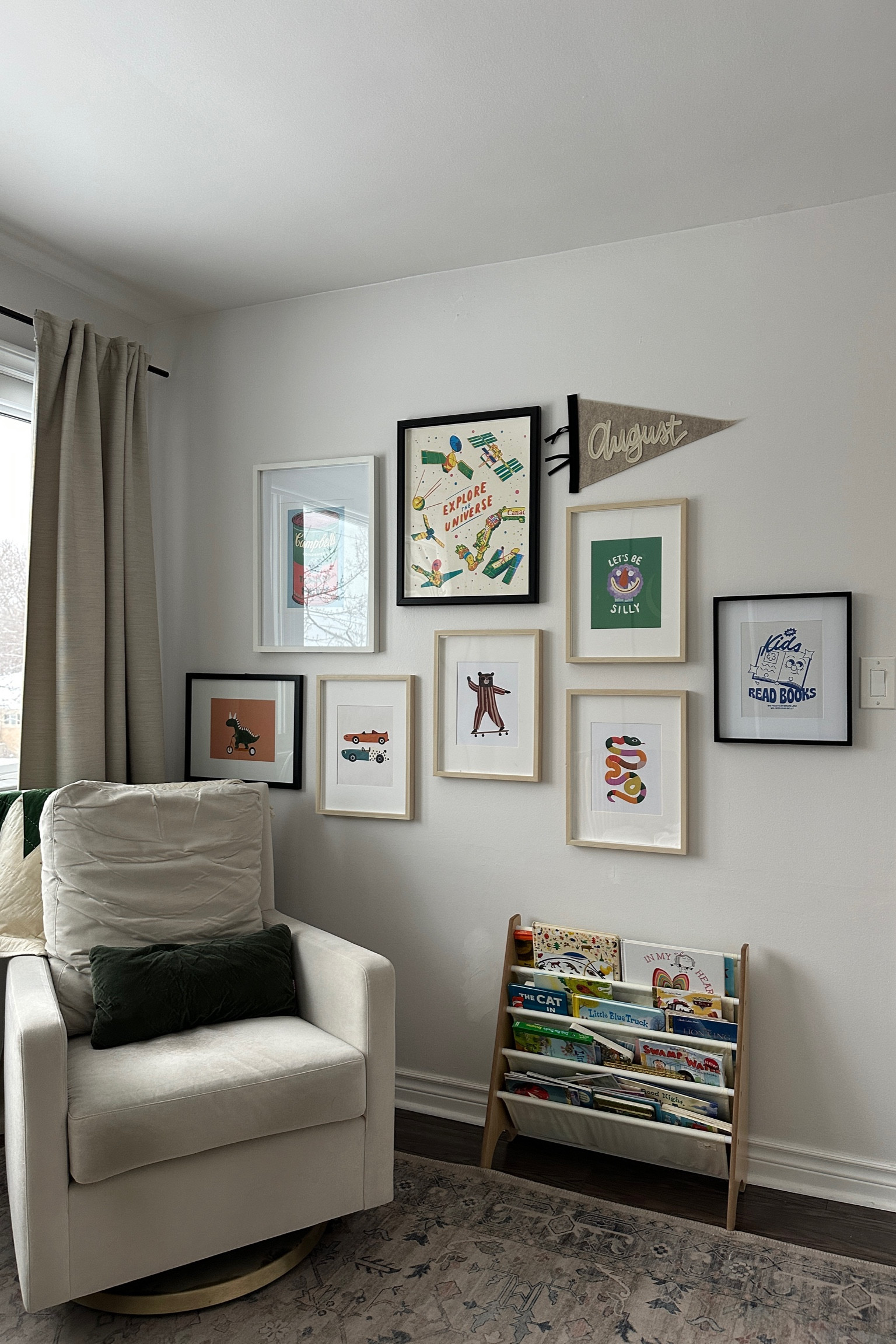 Gallery wall in my son’s room 

#LTKkids #LTKcanada #LTKfamily