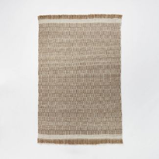 Park City Handloom Broken Striped Rug Beige - Threshold™ designed with Studio McGee | Target