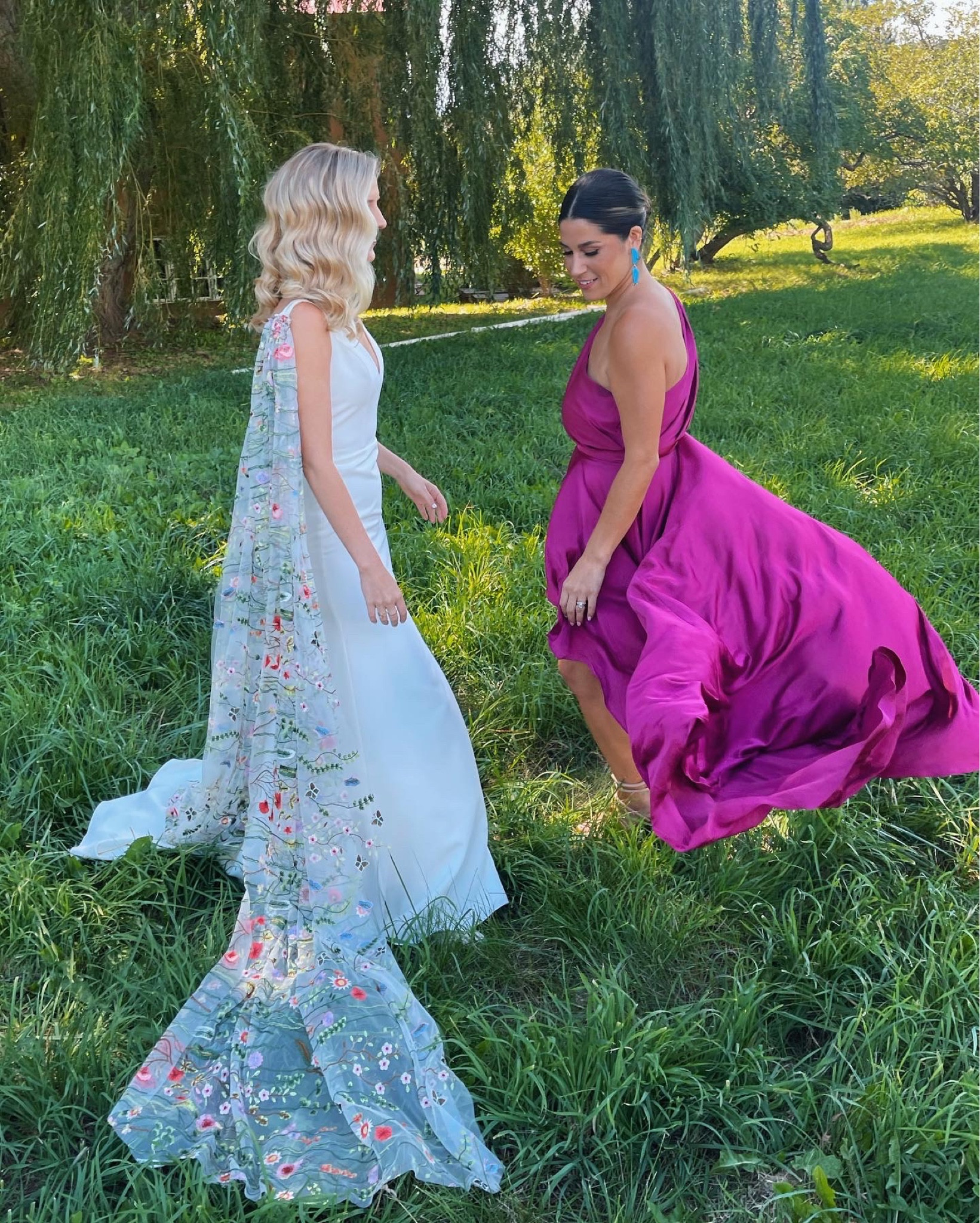 Another photo — love the movement of this dress! Also, can we please take a moment for the brides epic veil? 

#LTKSeasonal #LTKwedding