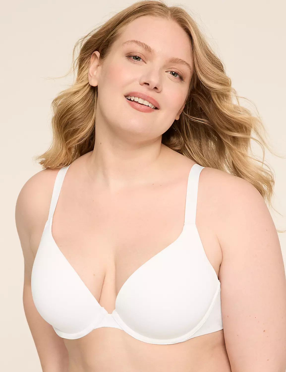 Cotton Boost Plunge Bra | Lane Bryant (US)