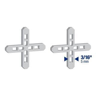 3/16 in. Leave-in Hard Style Tile Spacers (Jar of 500) | The Home Depot