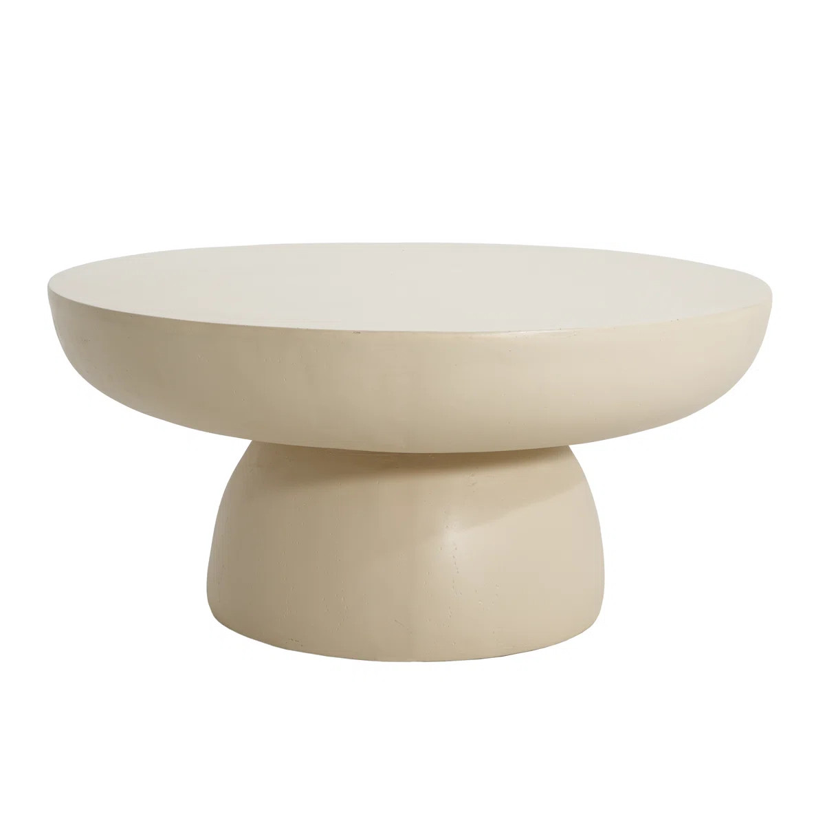 Rey Patio Round Magnesium Oxide Coffee Table | Wayfair North America