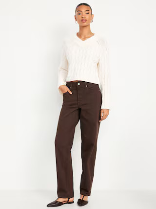 High-Waisted OG Loose Jeans | Old Navy (US)