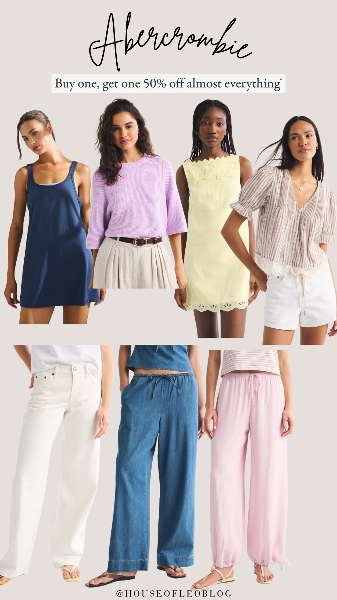 BOGO 50% off at Abercrombie! 

 