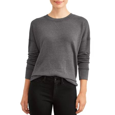 Women's Crewneck Fashion Sweatshirt | Walmart (US)