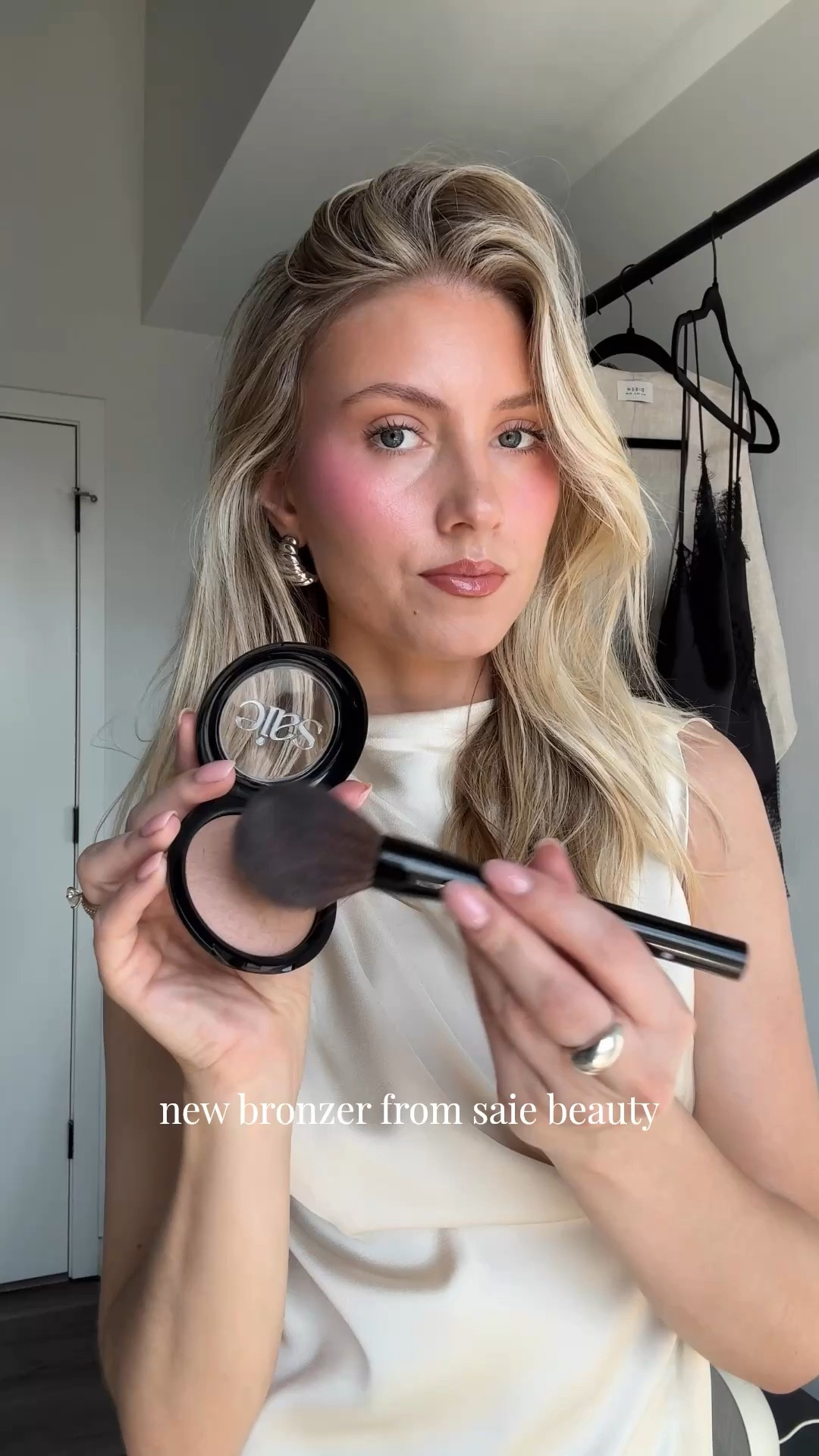 New bronzer from @Saie 🤎 wearing shade Amalfi 

#LTKBeauty #LTKSeasonal #LTKgrwm