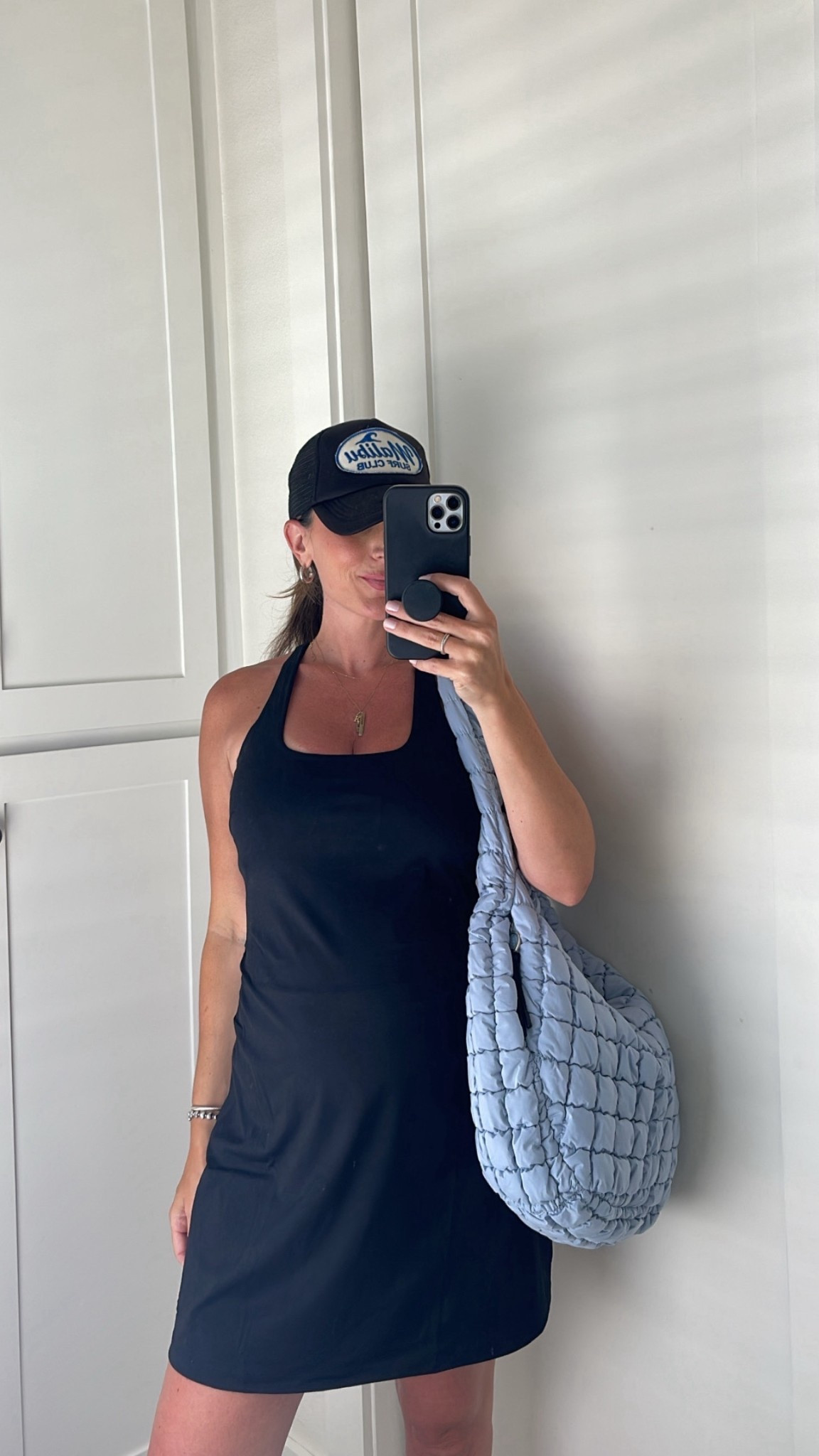 Amazon maternity tennis dress and bag , also linking non maternity dresses too! 

#LTKBump