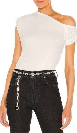 B-Low the Belt Cora Chain Belt in Metallic Gold. | Revolve Clothing (Global)