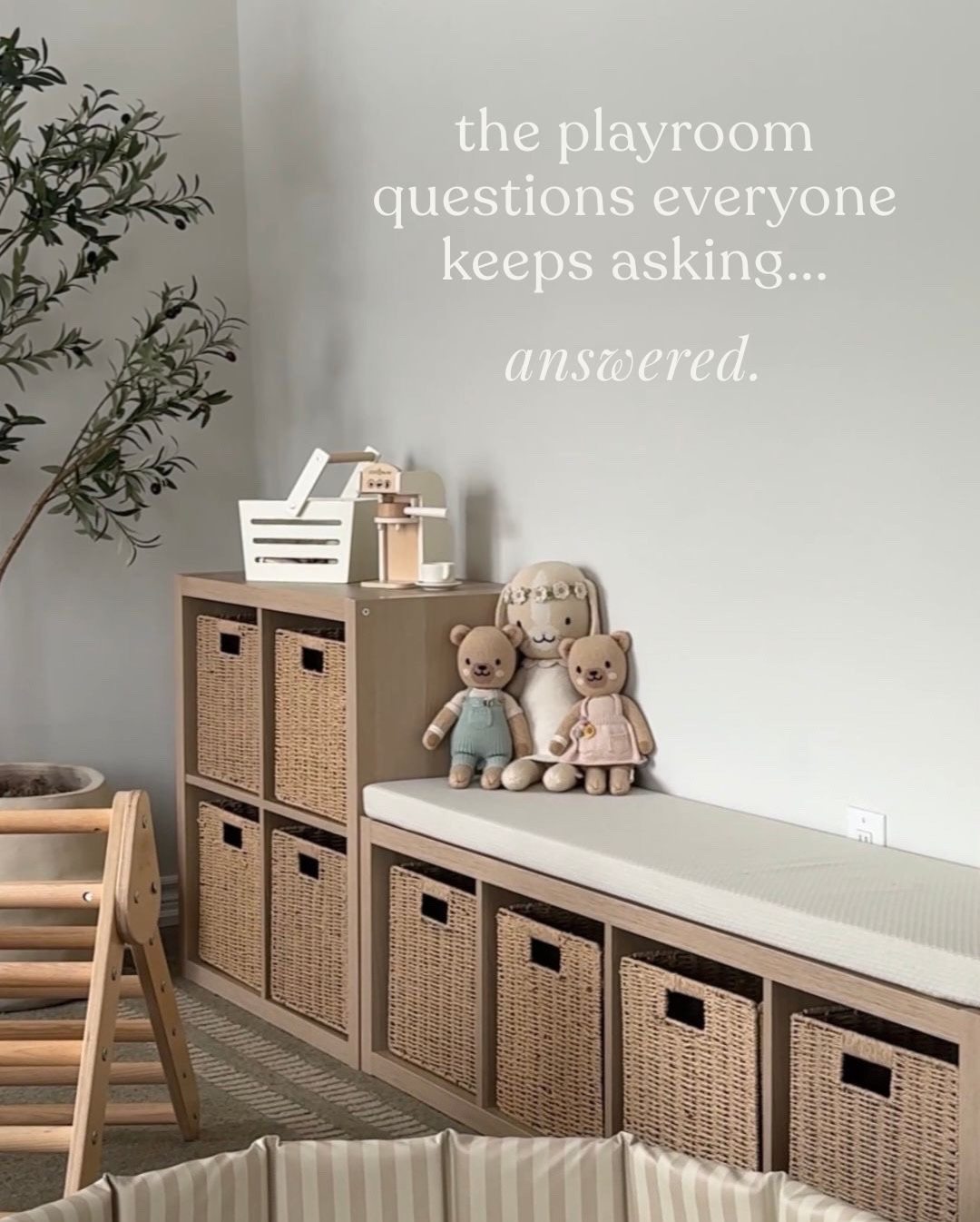 answering all of your playroom questions in one place that you can save for later 🤍  

#LTKbaby #LTKhome #LTKkids