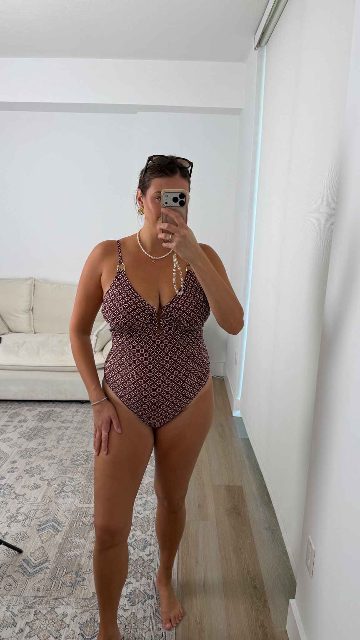 Really loving a good one-piece lately 🤍
This swimsuit is supportive, flattering, and comfortable without feeling frumpy — the print is subtle but so pretty, and the fit feels secure in all the right places.

Perfect for pool days, beach walks, or styled with a cover-up for lunch.
Everything linked here ✨

Keywords:
one piece swimsuit | patterned swimsuit | flattering one piece | mom swimsuit | supportive swimsuit | modest swimsuit | vacation swimwear | beach outfit | poolside style | amazon swimsuit | summer swimwear | resort wear swimsuit

#LTKTall #LTKMidsize #LTKTravel