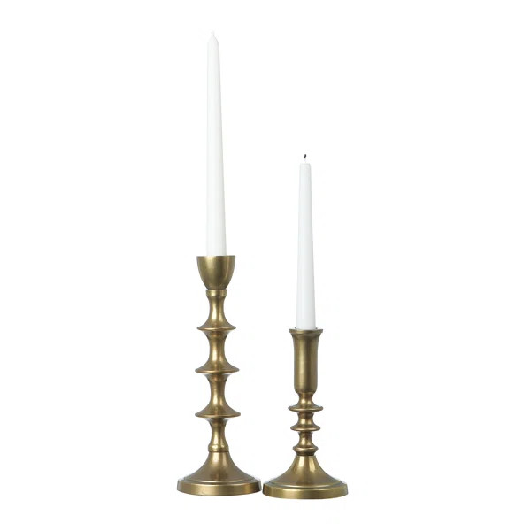 Aluminum Tabletop Candlestick | Wayfair North America