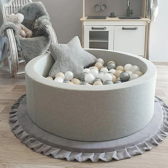 Ball Pit  200 Balls Included  Gray | Etsy | Etsy (US)