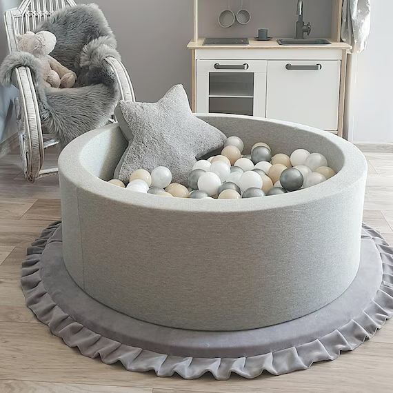 Ball Pit  200 Balls Included  Gray | Etsy | Etsy (US)