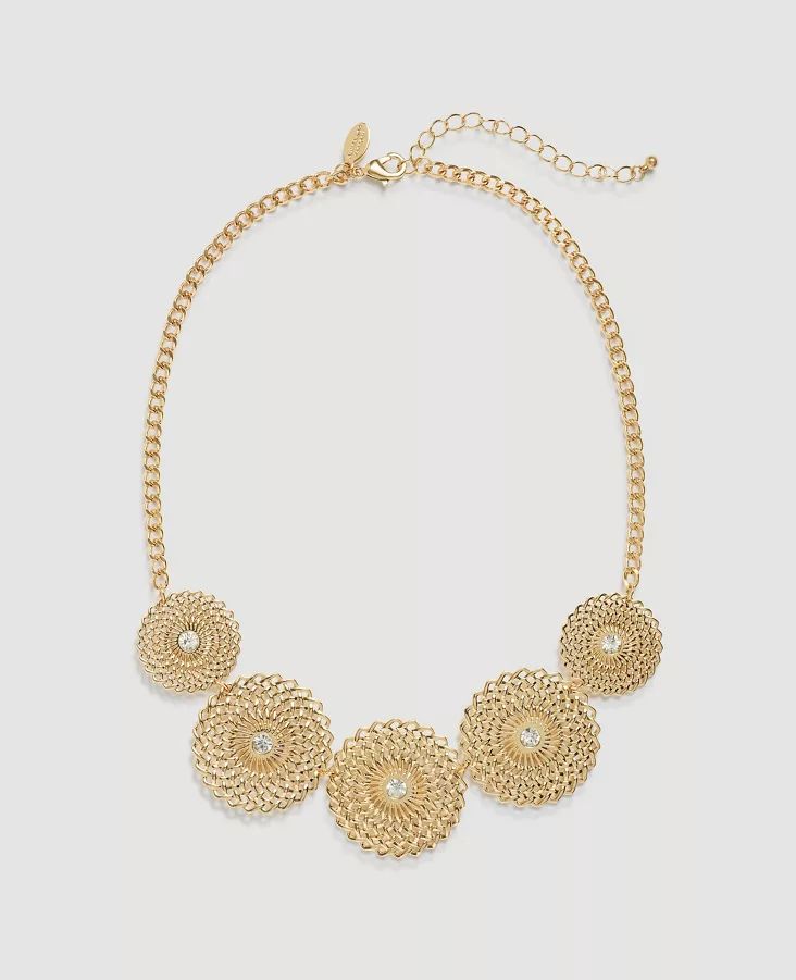 CIRCLE STATEMENT NECKLACE | Ann Taylor Factory