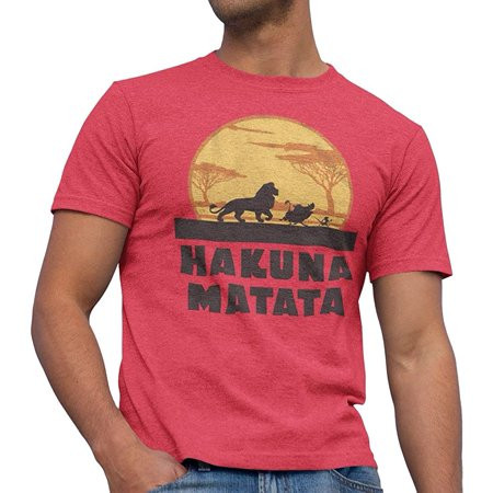 Disney_ Lion King Hakuna Matata T-Shirt for Adults | Walmart (US)