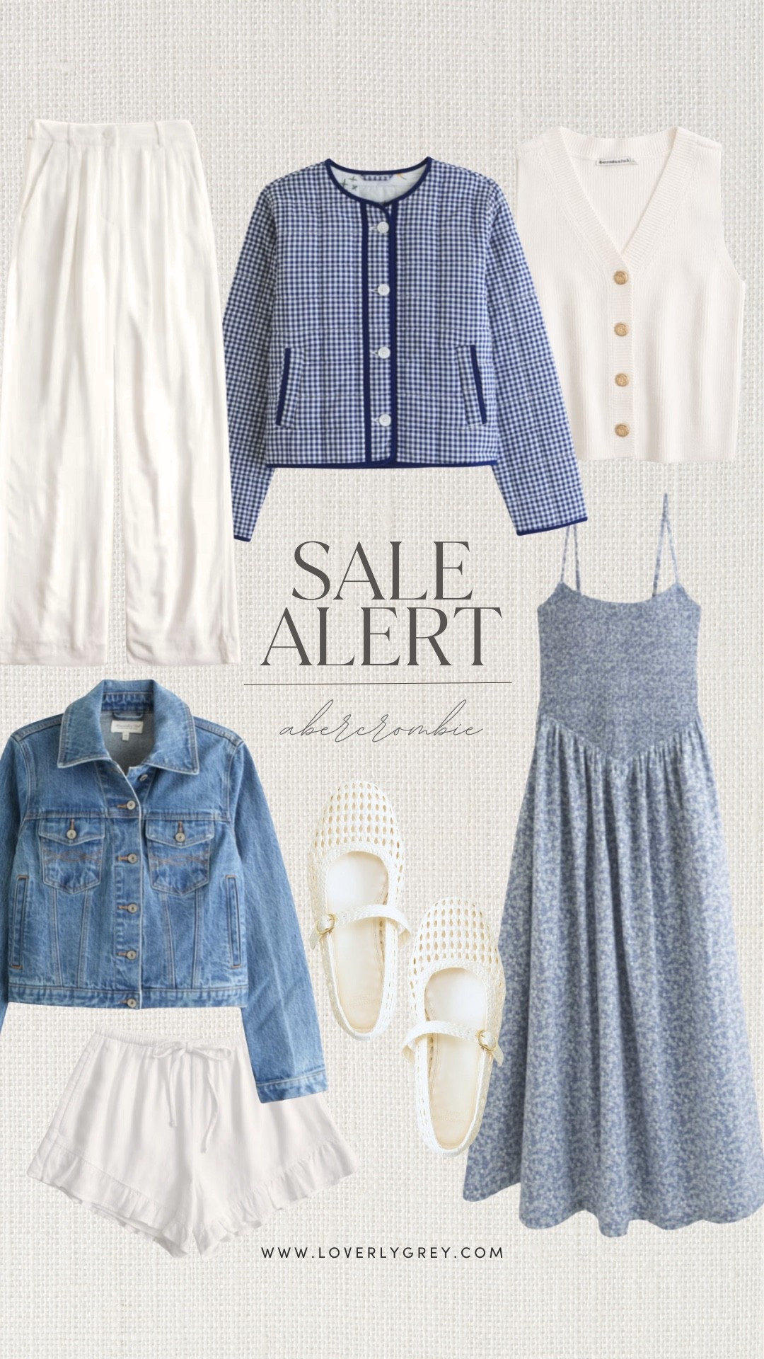 So many great Abercrombie spring finds on sale 👏🏼 use my code AFLOVERLY for 20% off $125+

Loverly Grey, Abercrombie, sale alert, spring fashion, spring outfit ideas, spring dress, floral dress, maxi dress, white linen trousers, quilted jacket, white vest, denim jacket, white mesh ballet flats, white linen ruffle shorts

#LTKSeasonal #LTKSaleAlert #LTKootd