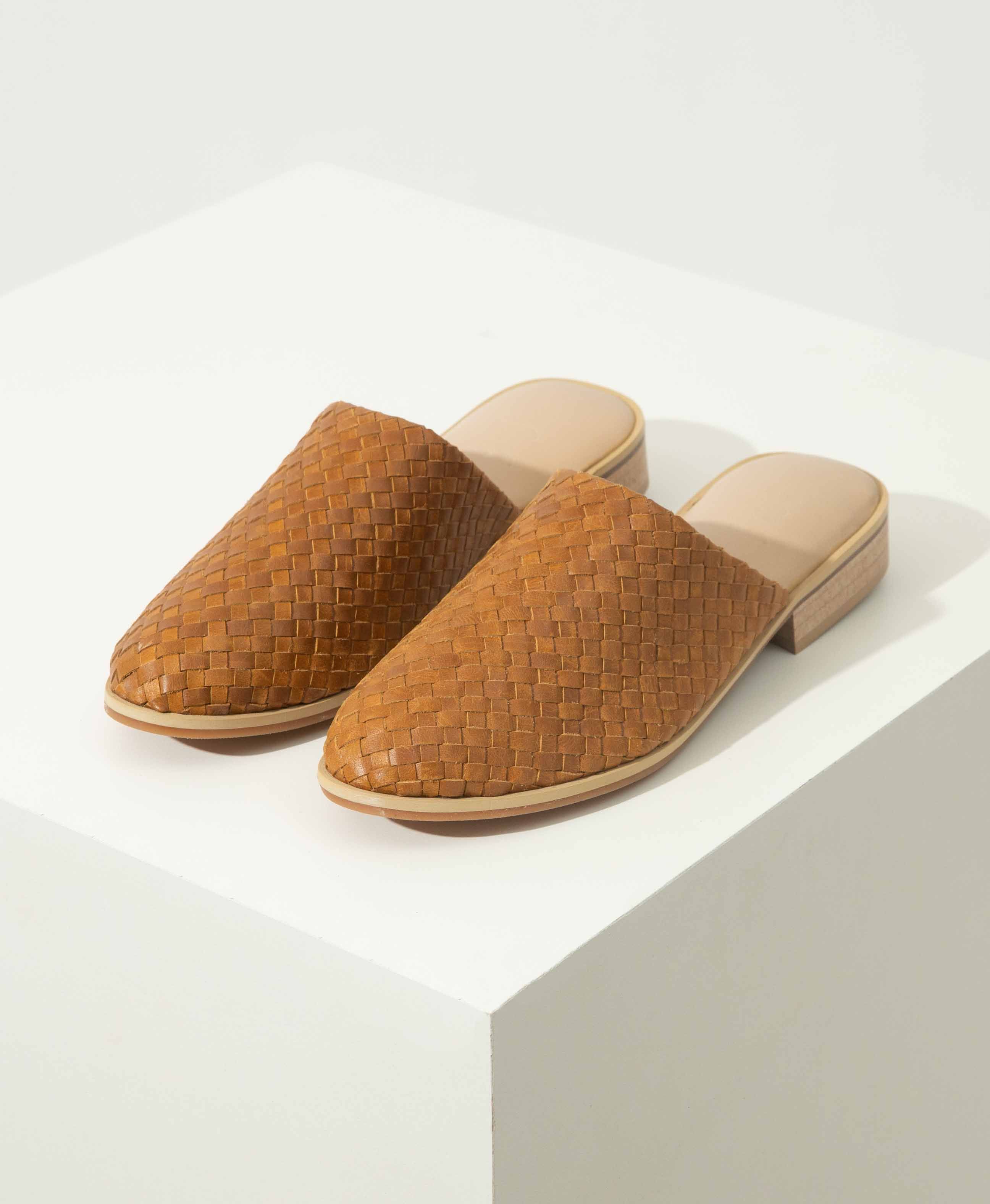 Cloud Mule, Woven Caramel | Noonday Collection