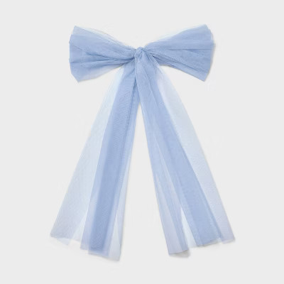 Tulle Bow Hair Barrette - A New Day™ | Target