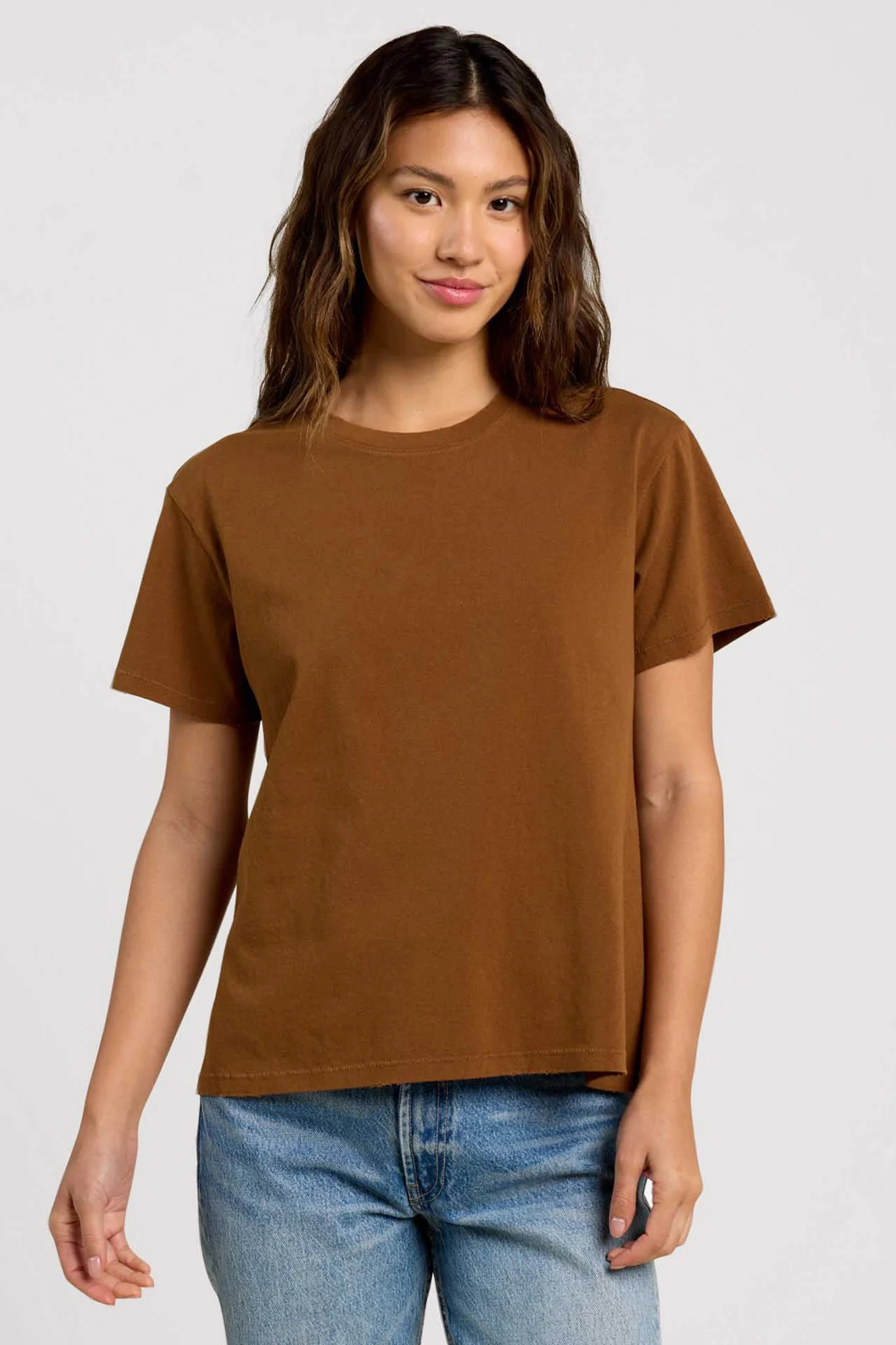 Vintage Cotton Everyday T-Shirt | Women’s Cotton T-Shirt – Relaxed Vintage Tee by nuuds | nuuds