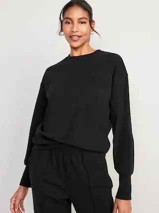 Dynamic Fleece Tunic Sweatshirt for Women | Old Navy (US)