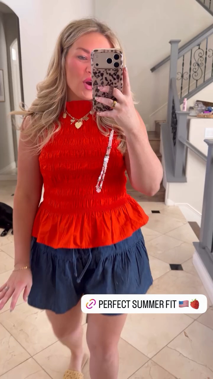 Perfect summer outfit and for Memorial Day and Fourth of July!!

#LTKSeasonal #LTKMidsize