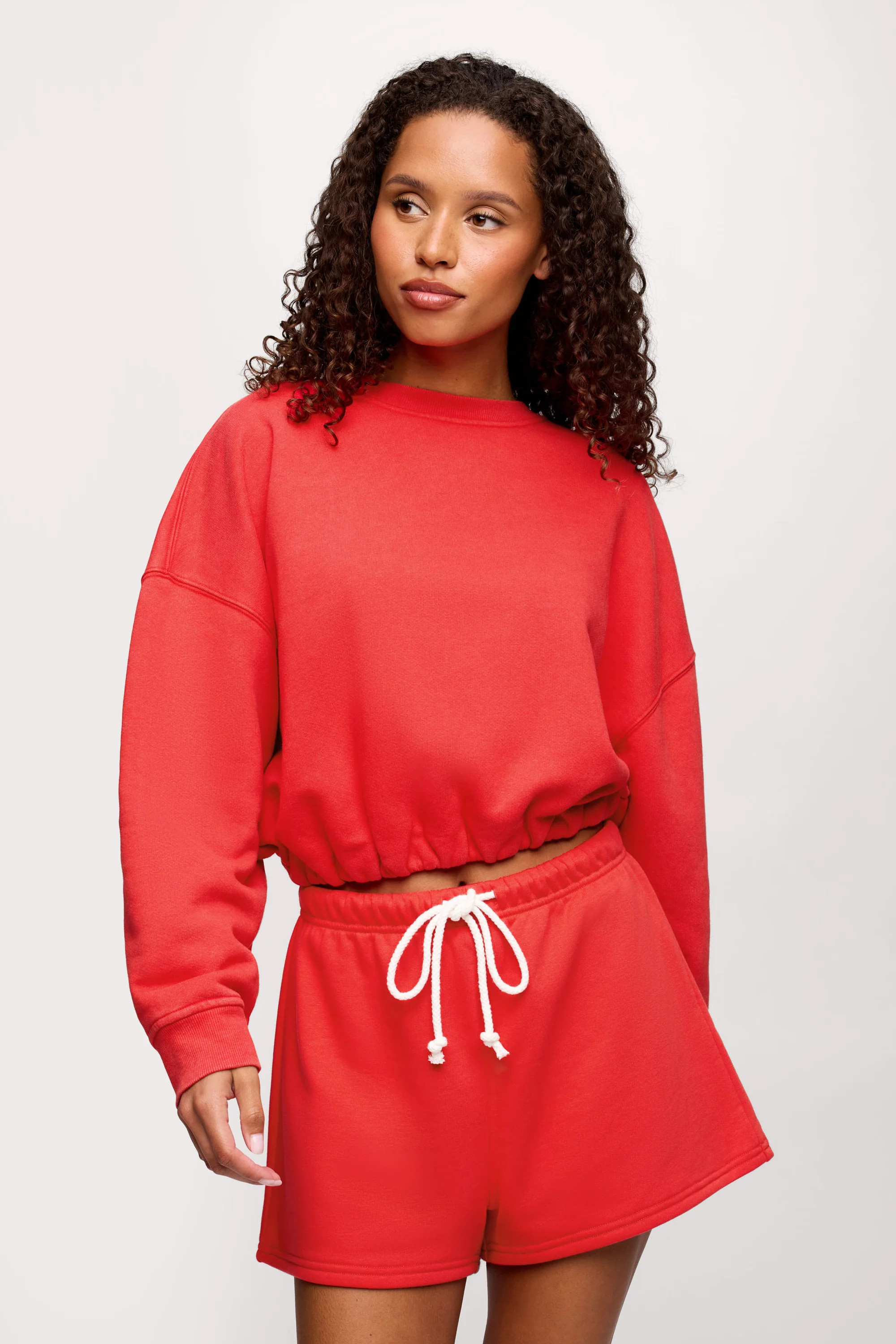 Vintage Fleece
      
    
  
  Cinch Waist Sweatshirt | nuuds