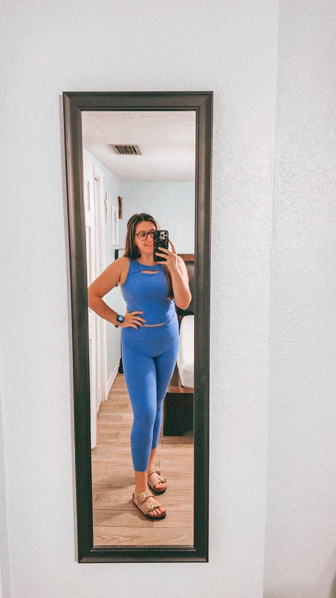 Budget friendly active wear set from Walmart! I’m obsessed with the color of this set. Super stretchy. I got an XL in the tops and bottoms. Can be worn as a casual outfit or for workouts - I went for a long walk today and don’t have any issues with the pants falling  

#LTKActive #LTKStyleTip #LTKFindsUnder100