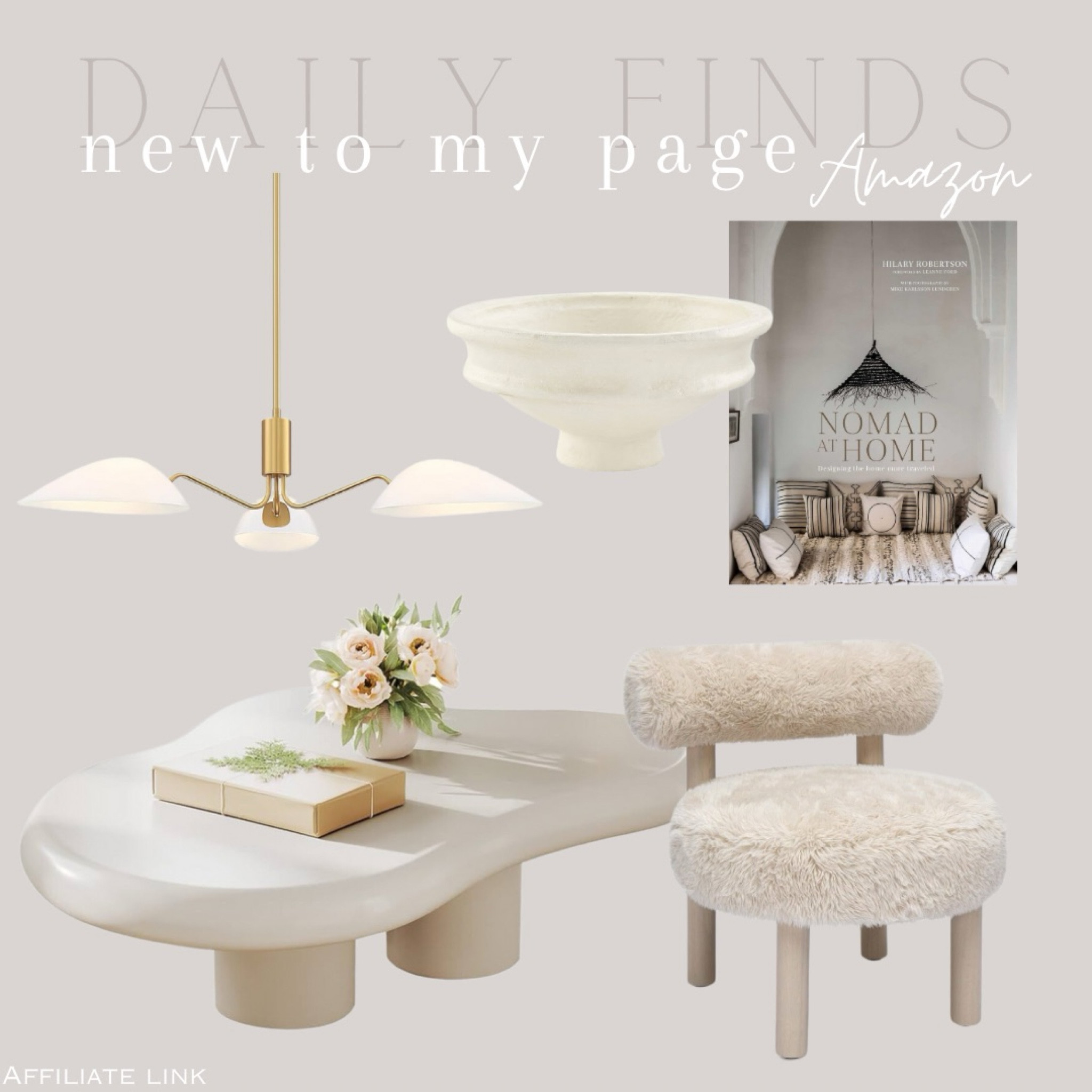 New to my Amazon page! 


Accept chair, coffee table, coffee table books, decor books, decorative bowl, chandelier, home decor, neutral decor, organic modern 


#amazon #amazonhome 

#LTKHome