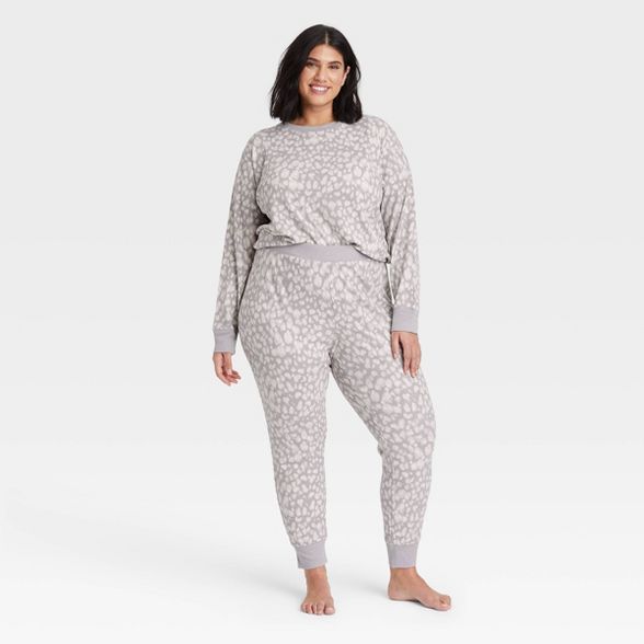 Women's Plus Size Thermal Pajama Set - Stars Above™ | Target