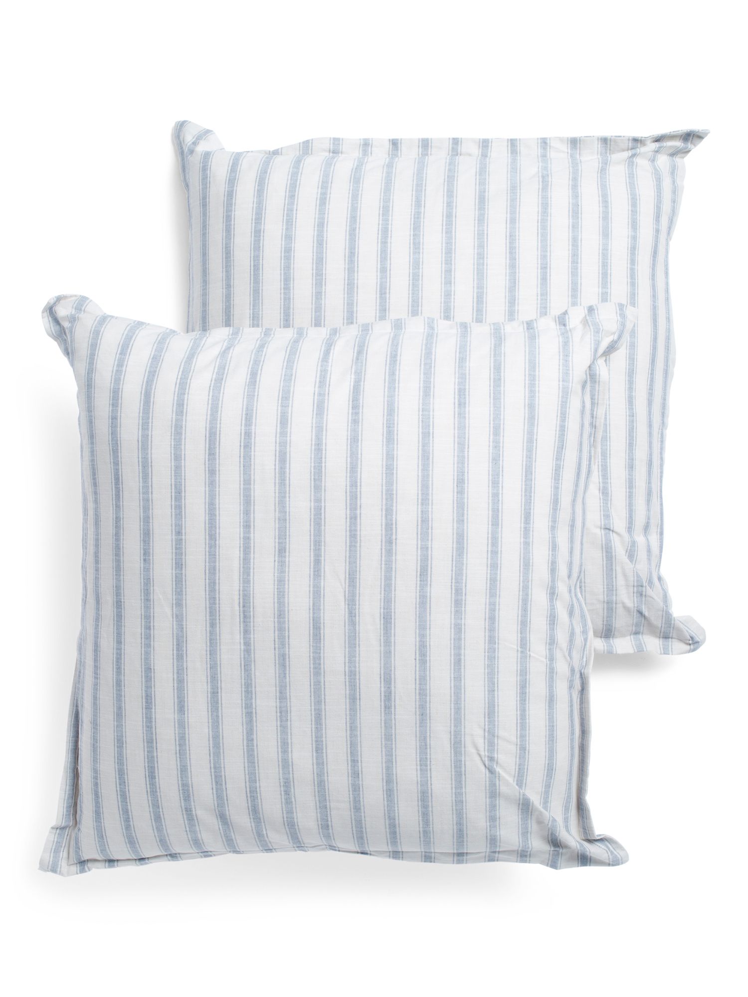 26x26 2pk Bridge Stripe Euro Pillows | TJ Maxx
