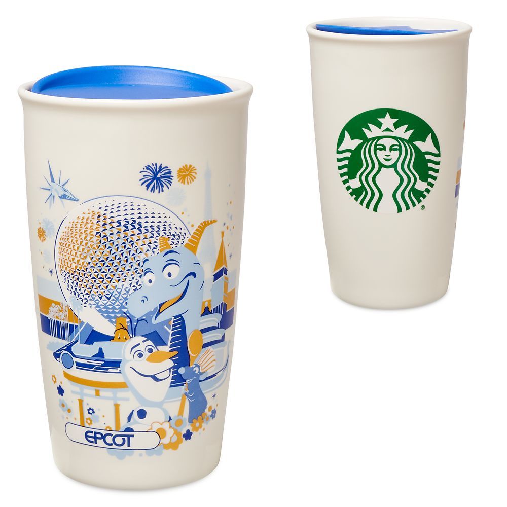 Epcot Starbucks Ceramic Travel Tumbler | Disney Store