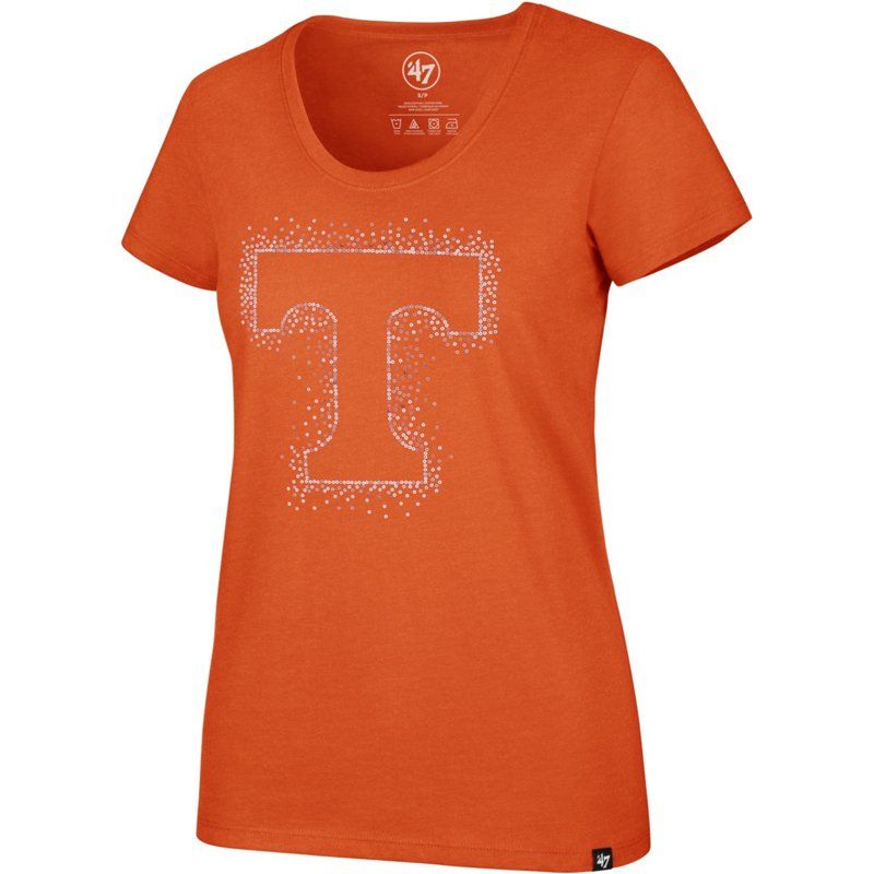 '47 University of Tennessee Women's Glam Club Scoop Neck T-Shirt Orange, Large - NCAA Women's at Aca | Academy Sports + Outdoor Affiliate