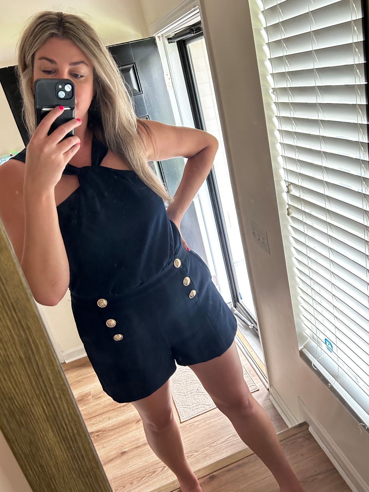 halter neck tank and sailor shorts ⚓️ 
Size L

#LTKStyleTip #LTKMidsize #LTKSeasonal