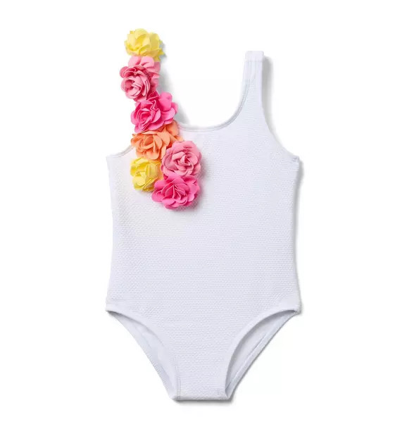 Serena Williams x Janie and Jack Rosette Recycled Swimsuit | Janie and Jack