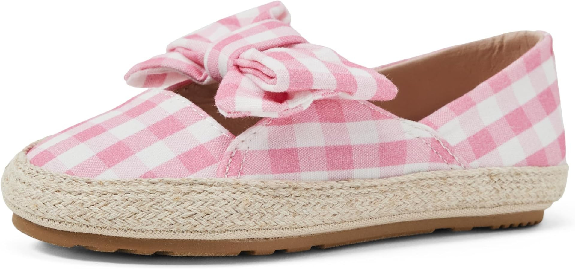 Amazon Essentials Girls' Cotton Espadrilles with Bow | Amazon (US)