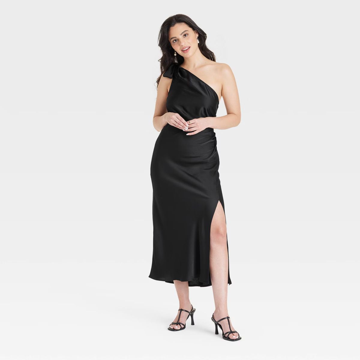 Women's One Shoulder Midi Dress - A New Day™ | Target