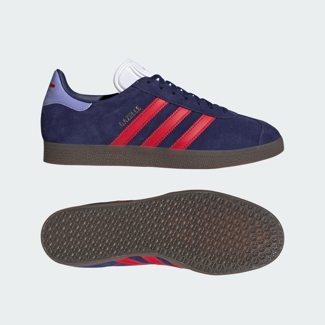 adidas Arsenal Gazelle Shoes Night Sky M 7.5 / W 8.5 Unisex | adidas (US)
