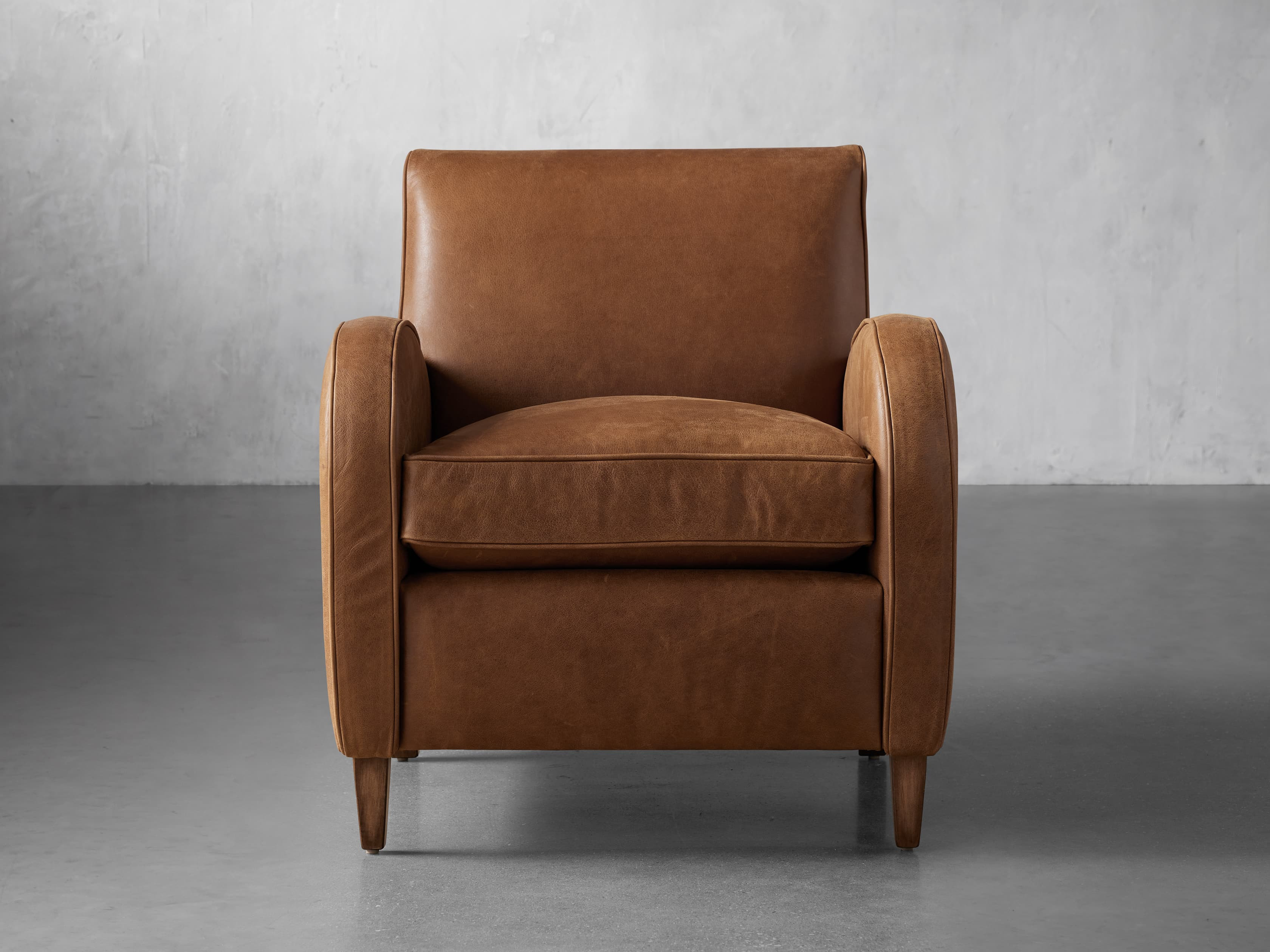 Beckon Leather Chair | Arhaus