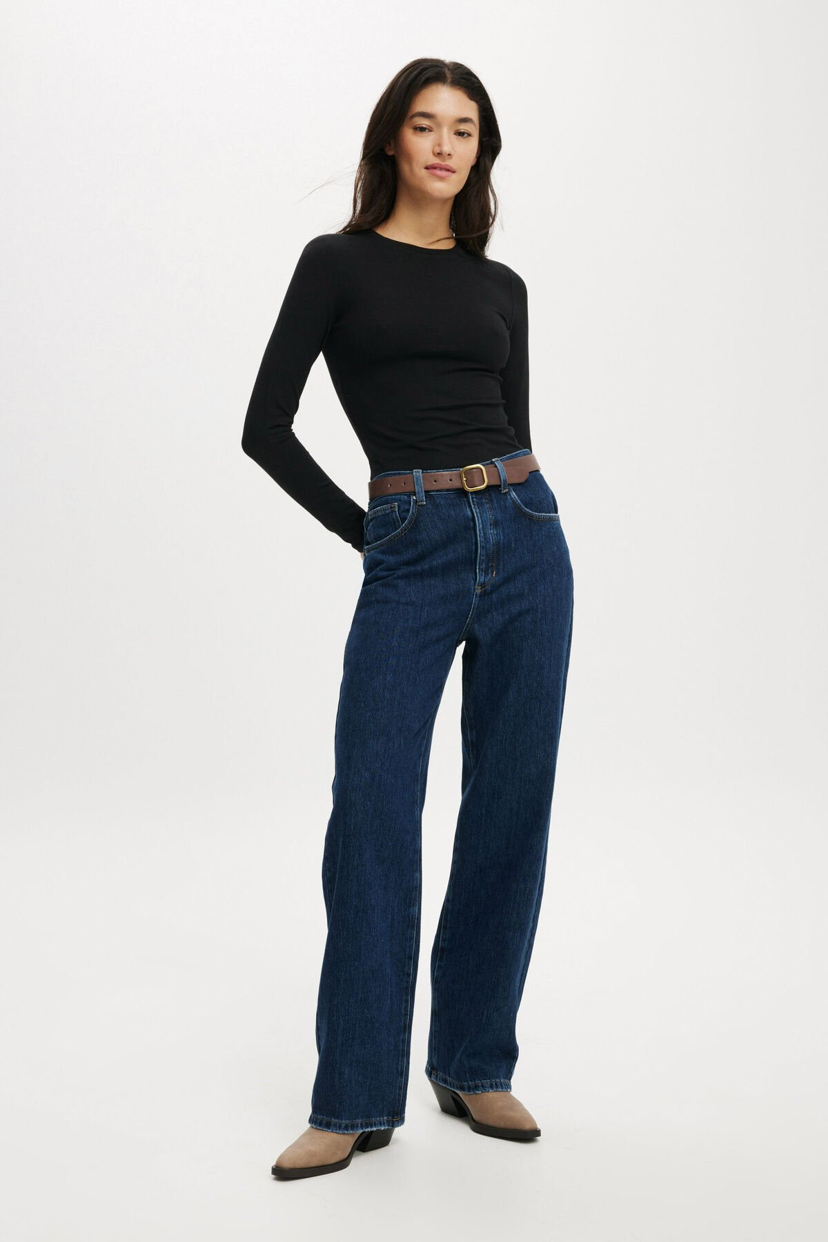 All Day Crew Long Sleeve | Cotton On (ANZ)