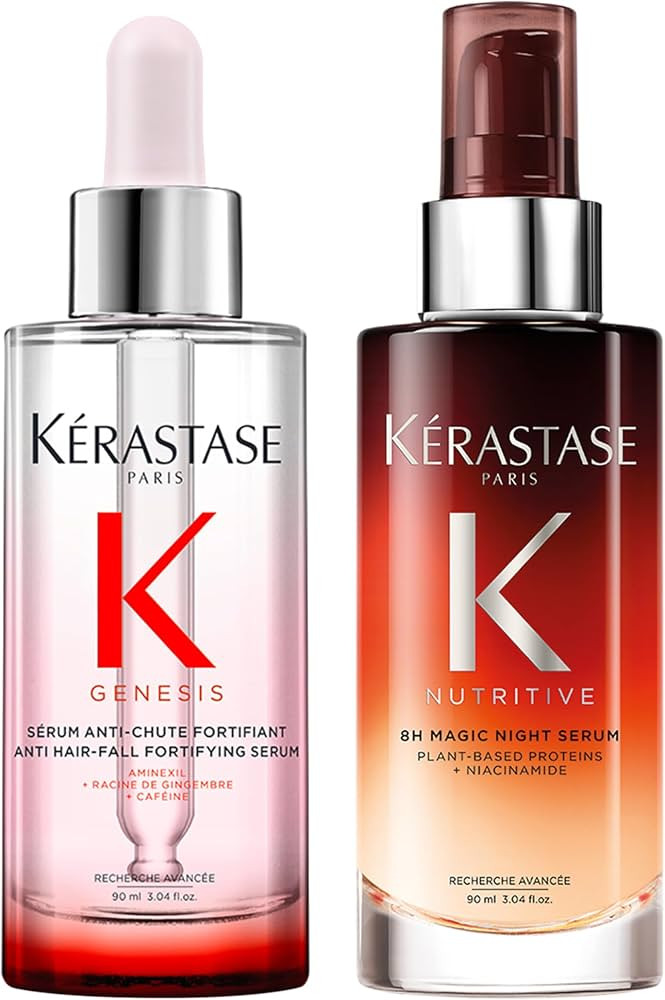 K\u00e9rastase Magic Power Duo, Genesis Anti-Chute Fortifiant Serum 90ml and Nutritive 8H Night S... | Amazon (UK)