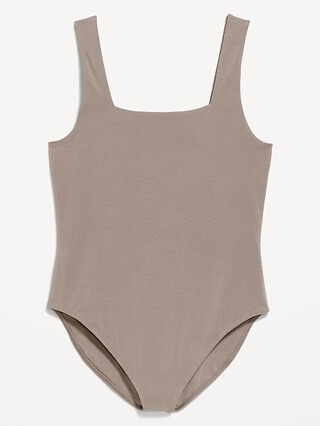 Square-Neck Tank Top Bodysuit | Old Navy (US)