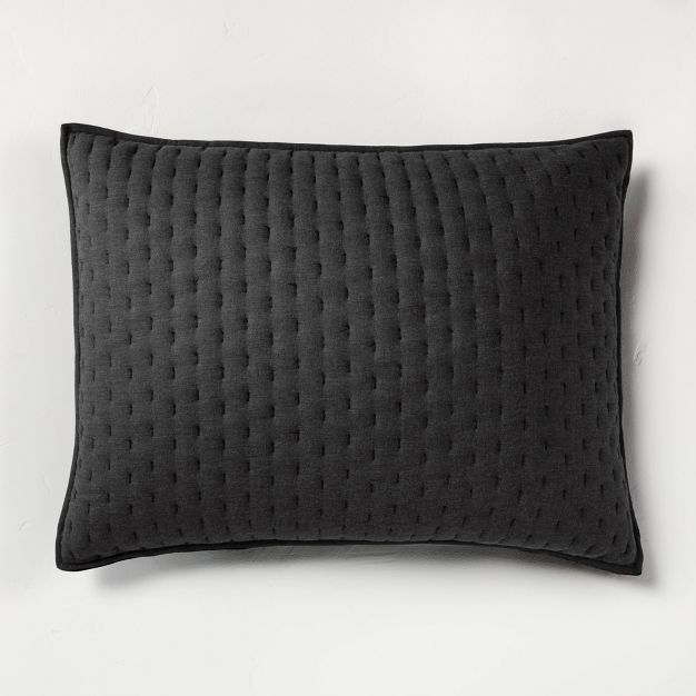 Cashmere Blend Quilted Pillow Sham - Casaluna™ | Target
