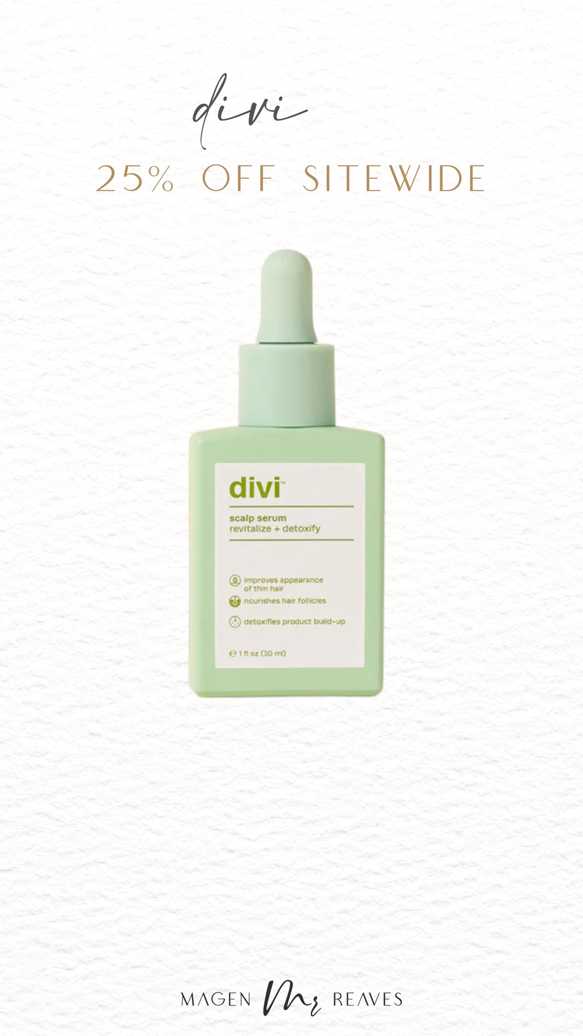 My favorite hair serum is 25% off right now!!

#LTKGiftGuide #LTKCyberWeek #LTKsalealert