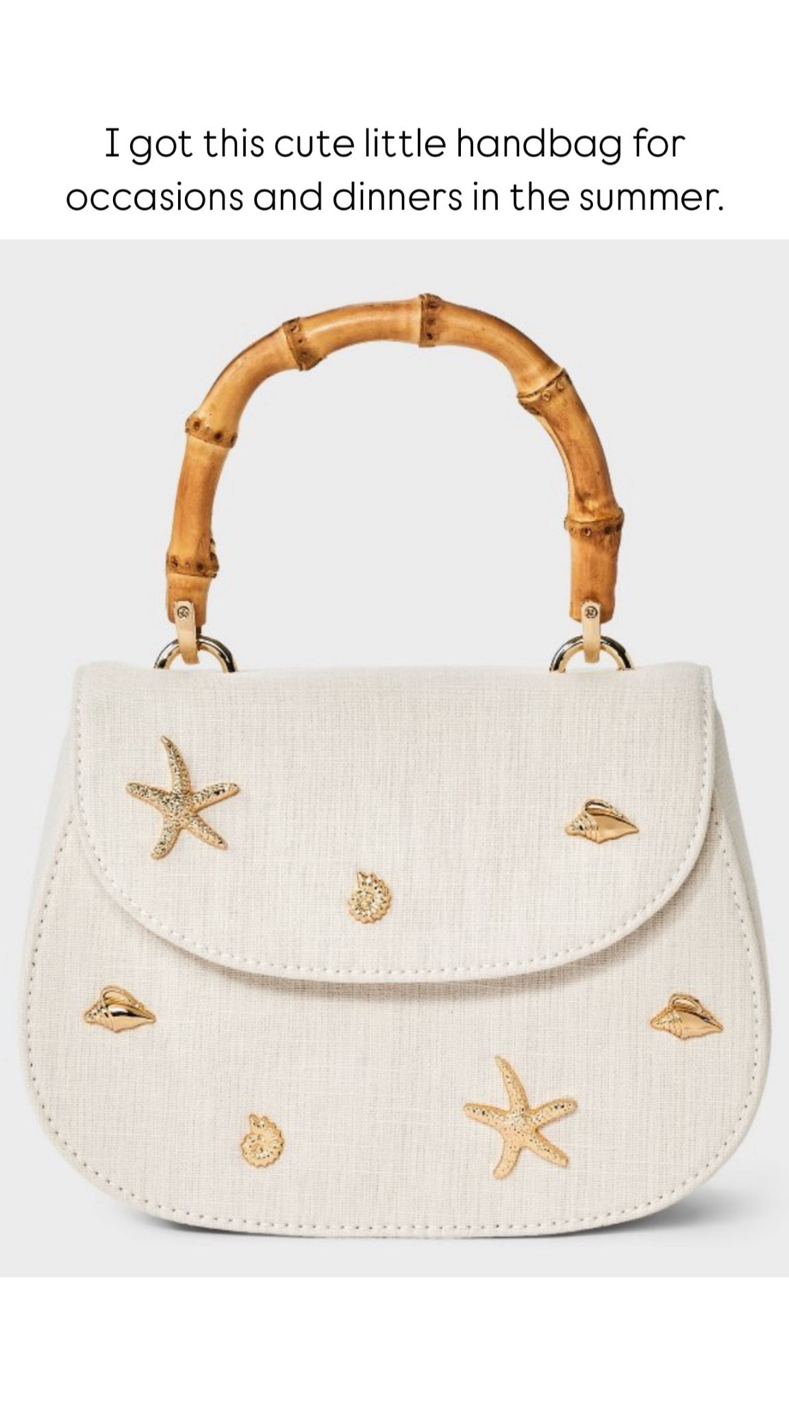 Cutest bamboo handle purse for all summer outfits. Perfect for dinner or occasion outfits  under $40

#LTKSummerEdit #LTKStyleTip