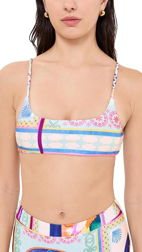 MINKPINK Women's Elysia Braid Strap Bikini Top | Amazon (US)