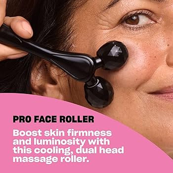BABE ORIGINAL Facial Massage Pro Face Roller Face Massager Tool, Cooling Zinc Alloy, Dual-Headed ... | Amazon (US)