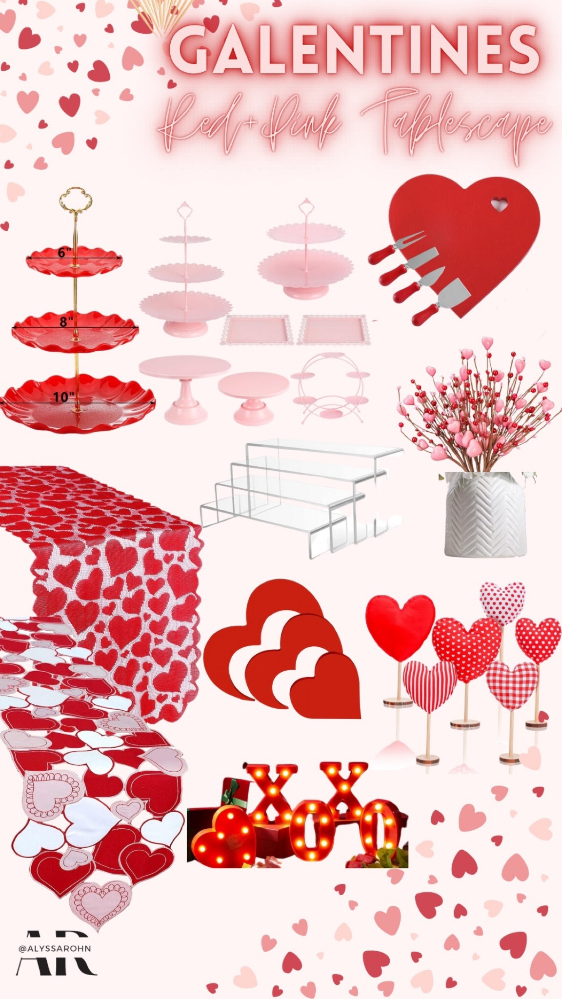 Galentines red and white decor. Valentines tablescape. Valentines party. 

#LTKparties #LTKhome #LTKSeasonal