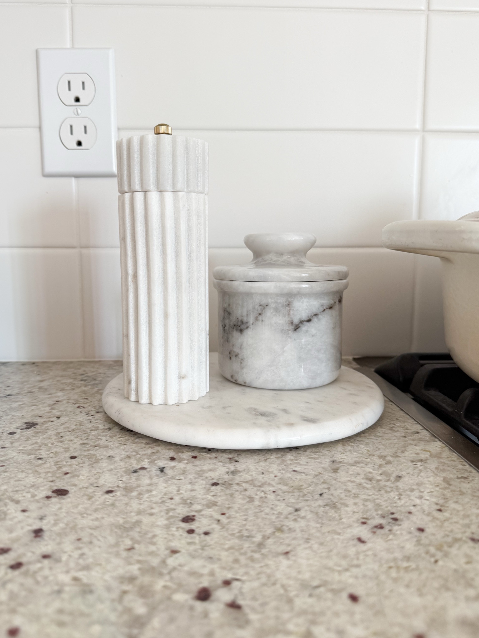 Amazon kitchen favorite! Marble butter keeper! Perfect for keeping your butter close & looking chic! 



#LTKSeasonal #LTKHome #LTKdayinmylife
